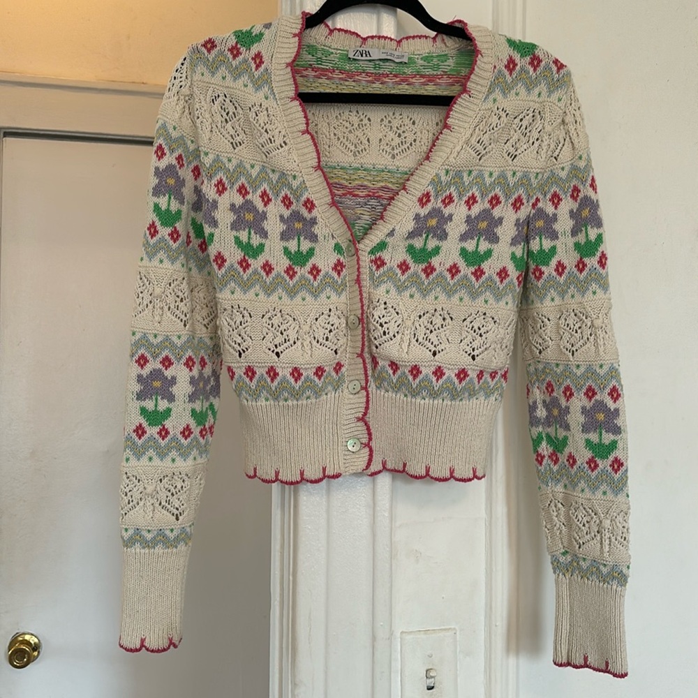 Zara cardigan